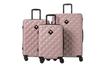 Set of 3 Rigid Suitcases MARU PINK GOLD HELLO KITTY