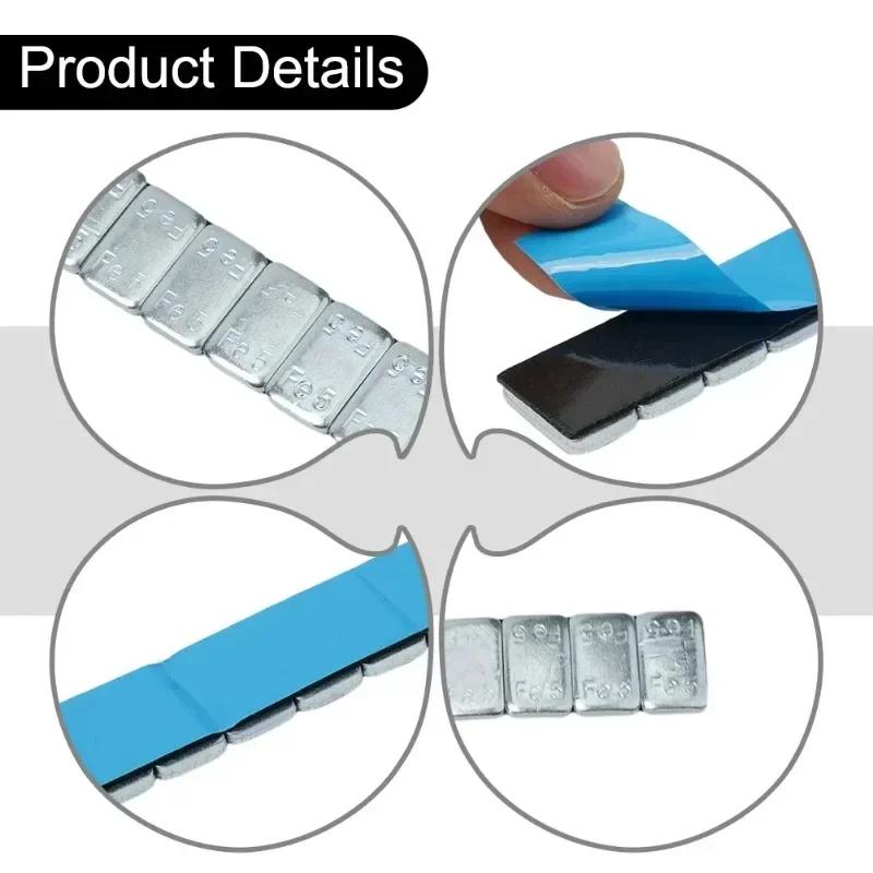 Балансировочный грузик для колеса 60 г, самоклеящийся, железный, для колеса, шины, балансировочные грузики для автомобилей, мотоциклов, балансировочный станок для колес, балансировщик шин