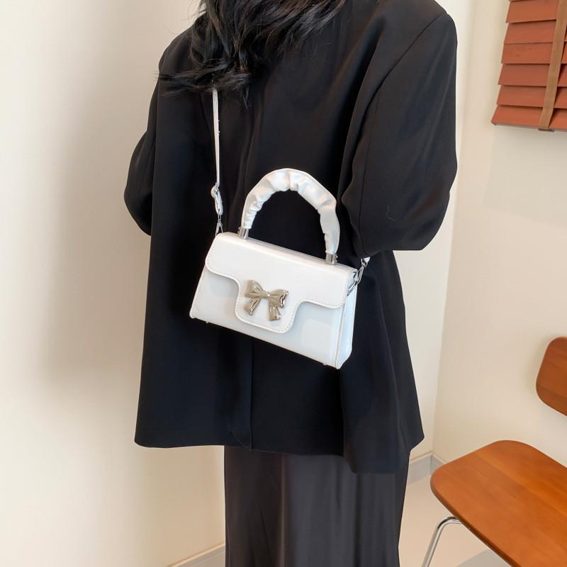 Fashionable Street Style Pu Leather Shoulder Bag 2024 Spring New Crossbody Bag For Women