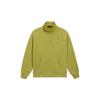 Li Ning Sports Lifestyle Series Solid Color Stand Collar Long Sleeve Pullover Sweatshirt Men Sweatshirt Long-Green-Branch AWDSA05-3
