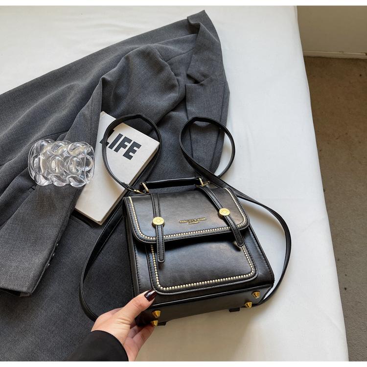 Design Sense Niche Bag Women's Casual Backpack Handbag Retro Going Out Backpack