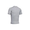 Under Armour HeatGear Compression Solid Crew Neck T-Shirt Men Tops Mod-Gray 1353449-011