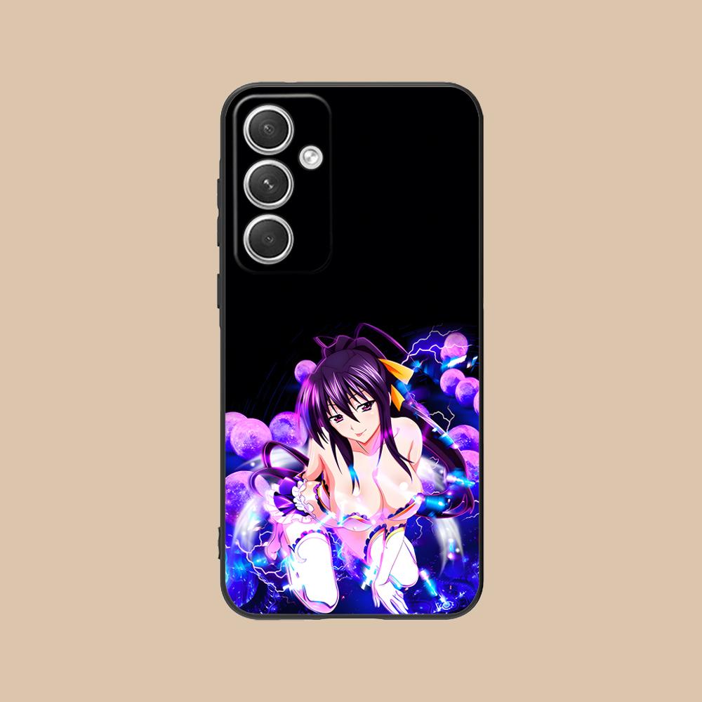 Чехол для телефона High School DXD Акено для Samsung Galaxy S25 S24 S23 S22 S21 S20 Note20 Plus FE Ultra Цветная печать Роскошный Красивый