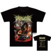 METAL SPIRITS BABYMETAL Футболка с принтом Хлопок Графическая футболка Унисекс Унисекс Летняя Уличная одежда