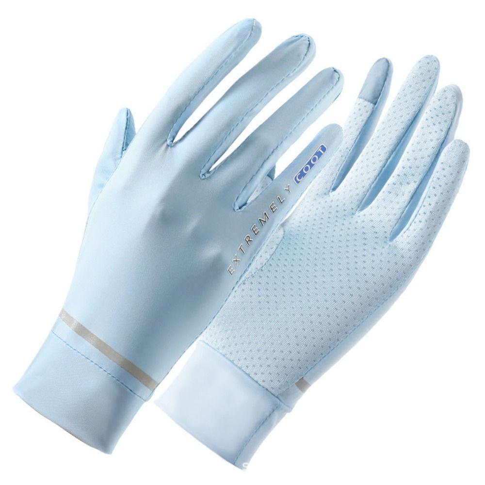 Sexy Cycling Equipment Outdoor Touch Screen Mitten Driving Sun Protection Gloves Sunscreen Gloves