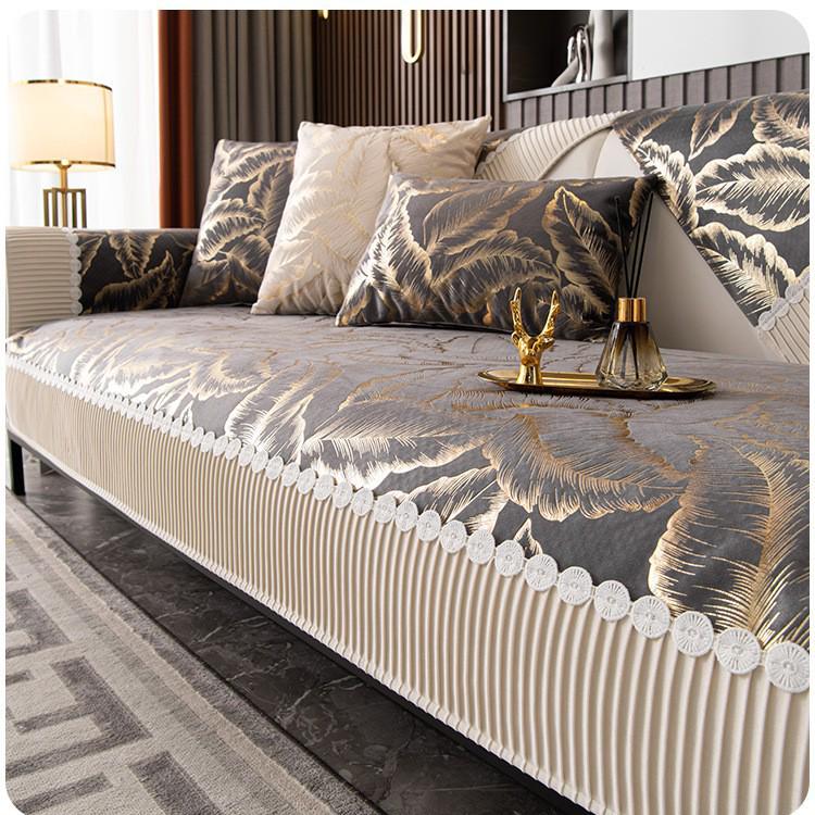 2025 Универсальная шенилловая подушка для дивана - Нескользящая, Четыре сезона, Высококачественный чехол для диванов прямой расстановки