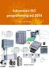 Книга Advanced PLC Programming Ed.2018