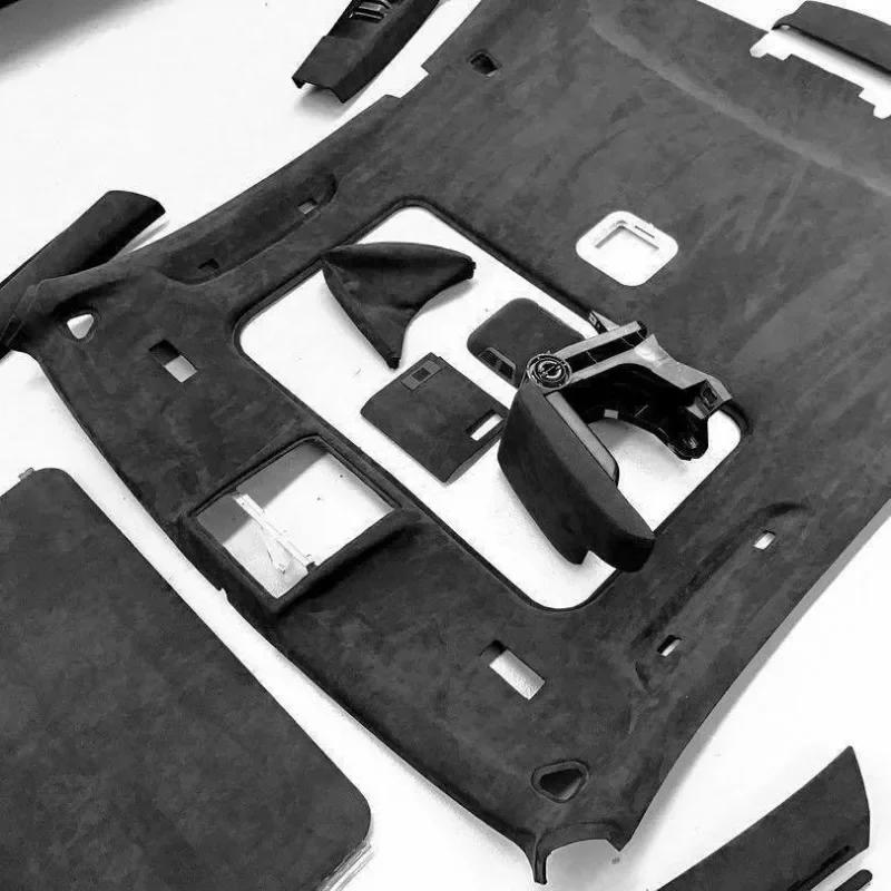 20см/30см/40см*140см Самоклеящаяся замшевая ткань Липкая кожа Бархатные ткани Terciopelo Adhesivo для DIY Декора салона автомобиля