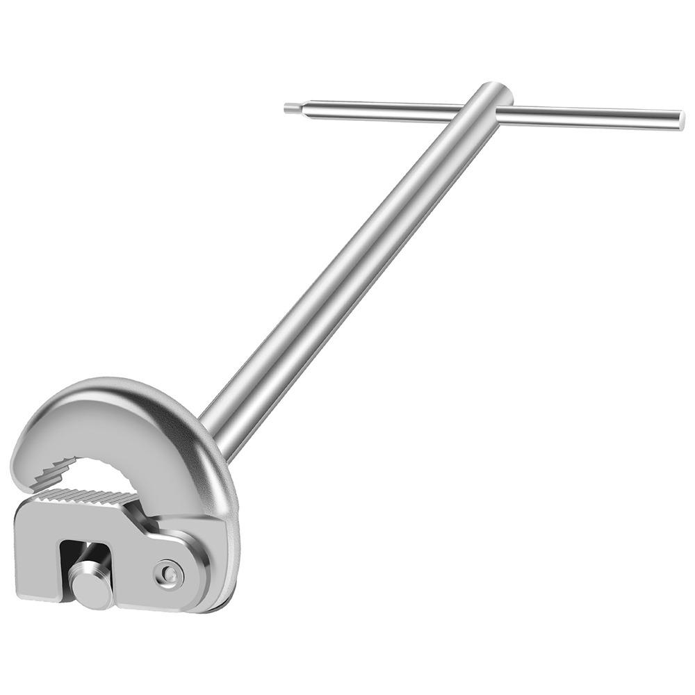 Adjustable Basin Wrench Multi-functional Faucet Wrench Portable Tap Nut Spanner