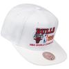 Casquette Snapback - Mitchell & Ness - Chicago Bulls 1991 Champions - Blanc - Noir - Sportswear