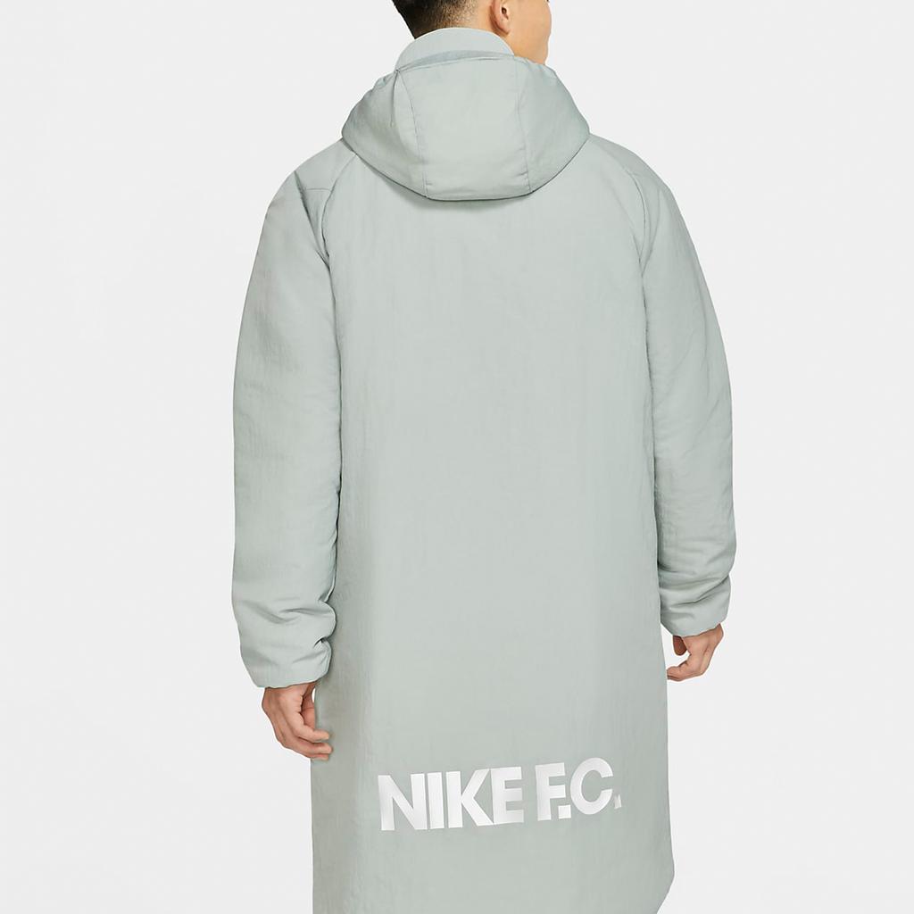 Nike Парки Мужские Серые С Капюшоном Умеренные