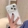 Ins Зимняя Снежинка Применимо для Apple 16/17Promax Чехол для Мобильного Телефона IP15 Прозрачный 14 Нишевый 13 Космический Чехол 12