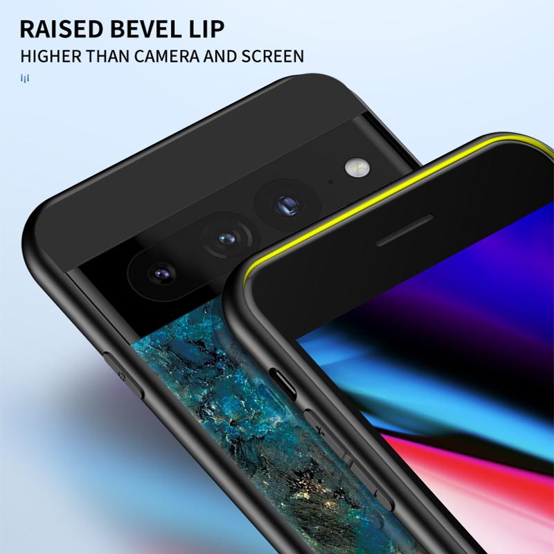 Чехол для Google Pixel 1 1XL 2 2XL 3 3XL 3A 3AXL 4 4A 4XL 5 5XL 5A 6 7 8 Pro 6A 7A складной чехол из мраморного закаленного стекла задняя крышка