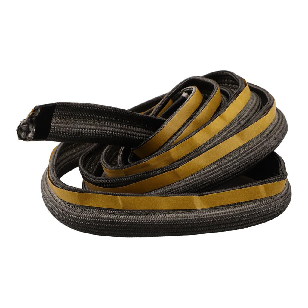 Самоклеящийся печной шнур уплотнитель для дверей стеклянные нити диаметр 10 мм ширина 18 мм уплотнительный шнур длина 2 /3 метра запчасти для печей