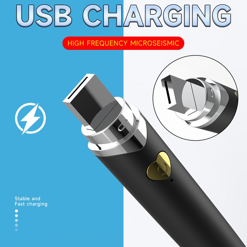 Электрическая кисть для макияжа Мягкая щетина Пушистая Портативная кисть для тональной основы Для рассыпчатой пудры и теней Кисть для румян Инструмент для красоты