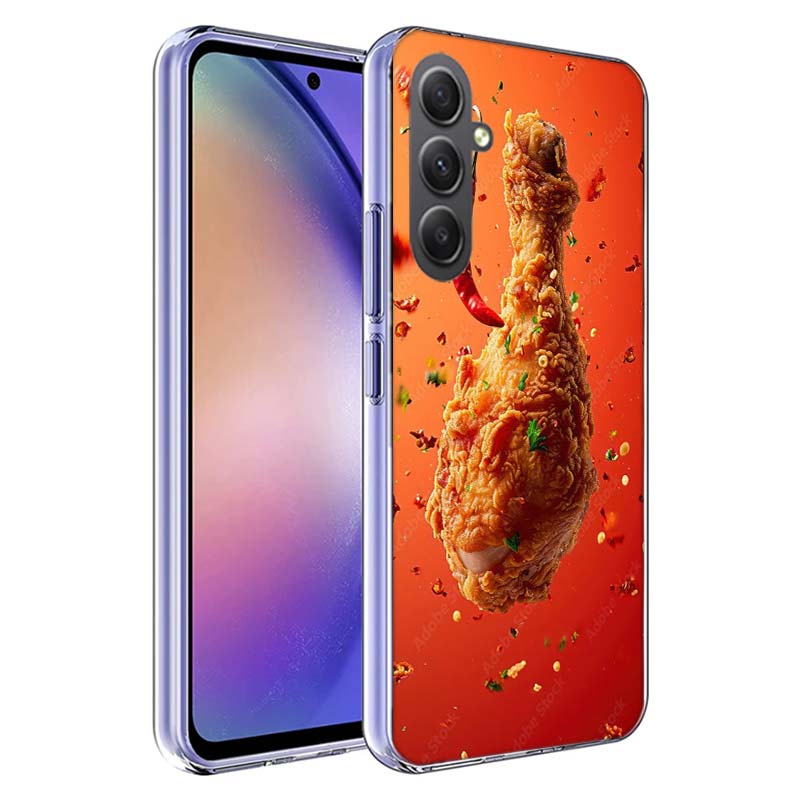 Чехол для телефона Food Fries Beer Cheese Sushi Cookie для Samsung A17 A37 A57 A07 A16 A26 A36 A56 A06 A02S A12 A22 A32 A52S A04S A14 A2