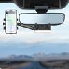 Retractable Car Phone 360-Degree Holder Rearview Rotatable Wide Compatible Recorder Mirror Driving Phone Bracket Support