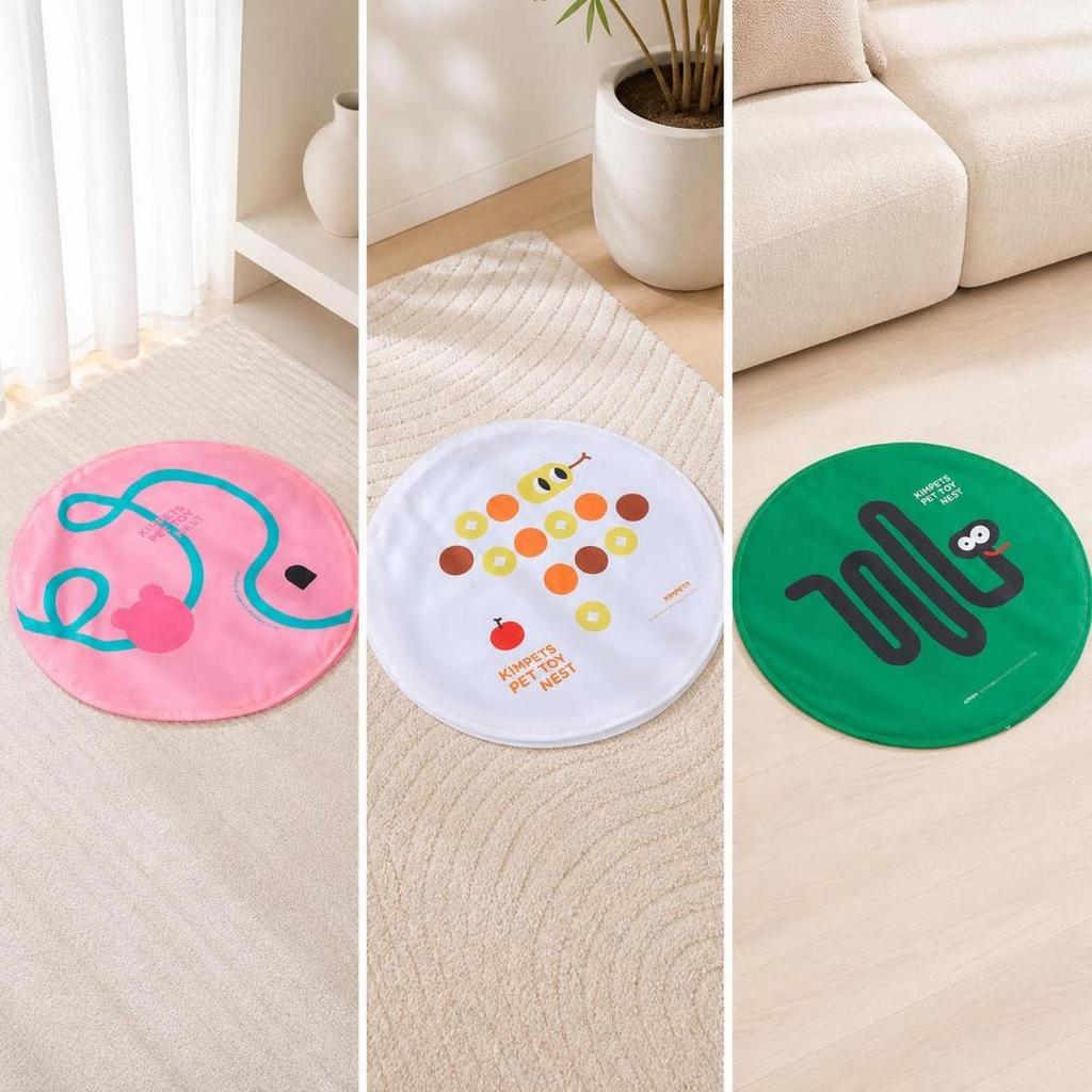 Игровой коврик для кошек, долговечный, устойчивый к царапинам, игрушка для пряток, легкий