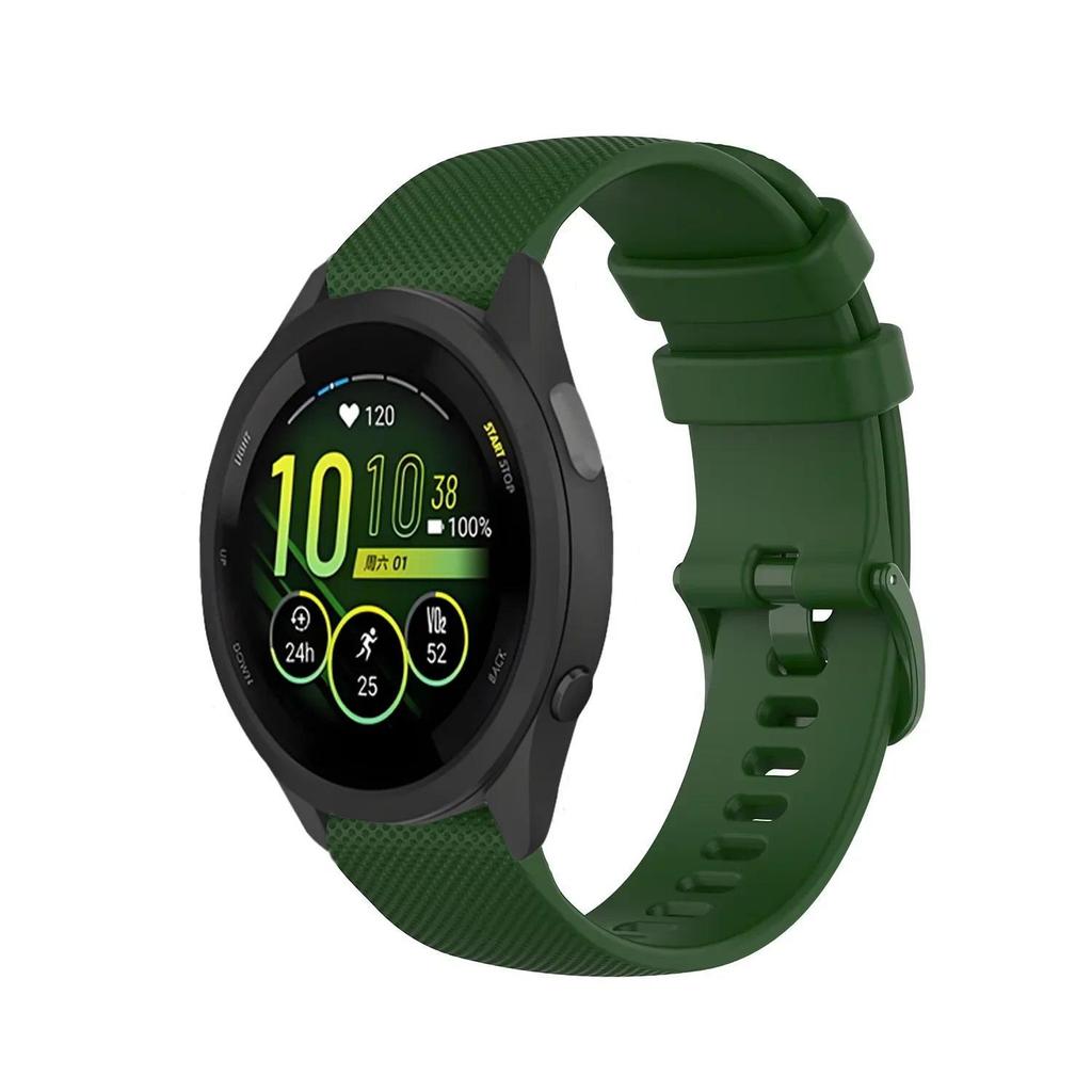 Официальный мягкий силиконовый ремешок 20 мм 22 мм для Garmin Forerunner 265 965 255 165 55 Удобный ремешок Браслет Garmin Venu 3-2 Correa