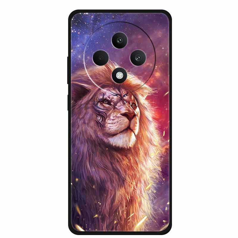 For Oppo Reno12 F 5G Case 12 F 4G Lovely Soft Silicone TPU Painted Cat Phone Cover For Oppo Reno12 FS Back Cases Fundas Bumper