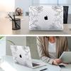 Coque de protection - MacBook - Air 13 Pouces - Ultra Slim - Antidérapante - Motif Fleur