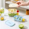 Форма для кубиков льда на 6 ячеек с крышкой, мини-форма для льда, форма для льда с легким извлечением и съемной крышкой, форма для изготовления льда, DIY форма для кубиков льда