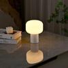 LED Table Lamp Mushroom Striped Touch Wireless Night Lighting Home Bar Bedroom Bedside Portable Atmosphere LED Night Lamp