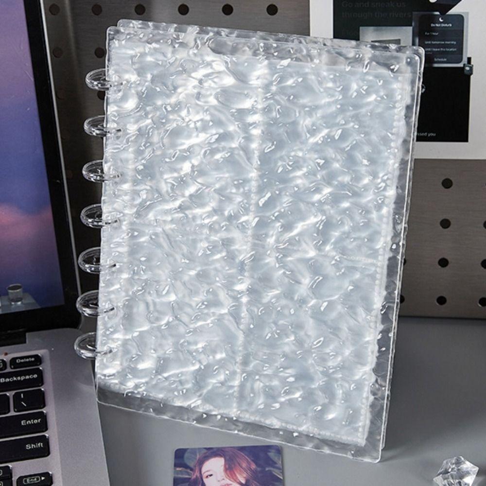 Transparent Acrylic Photo Album 3 Inches Idol Picture Protector Durable Card Holder  School