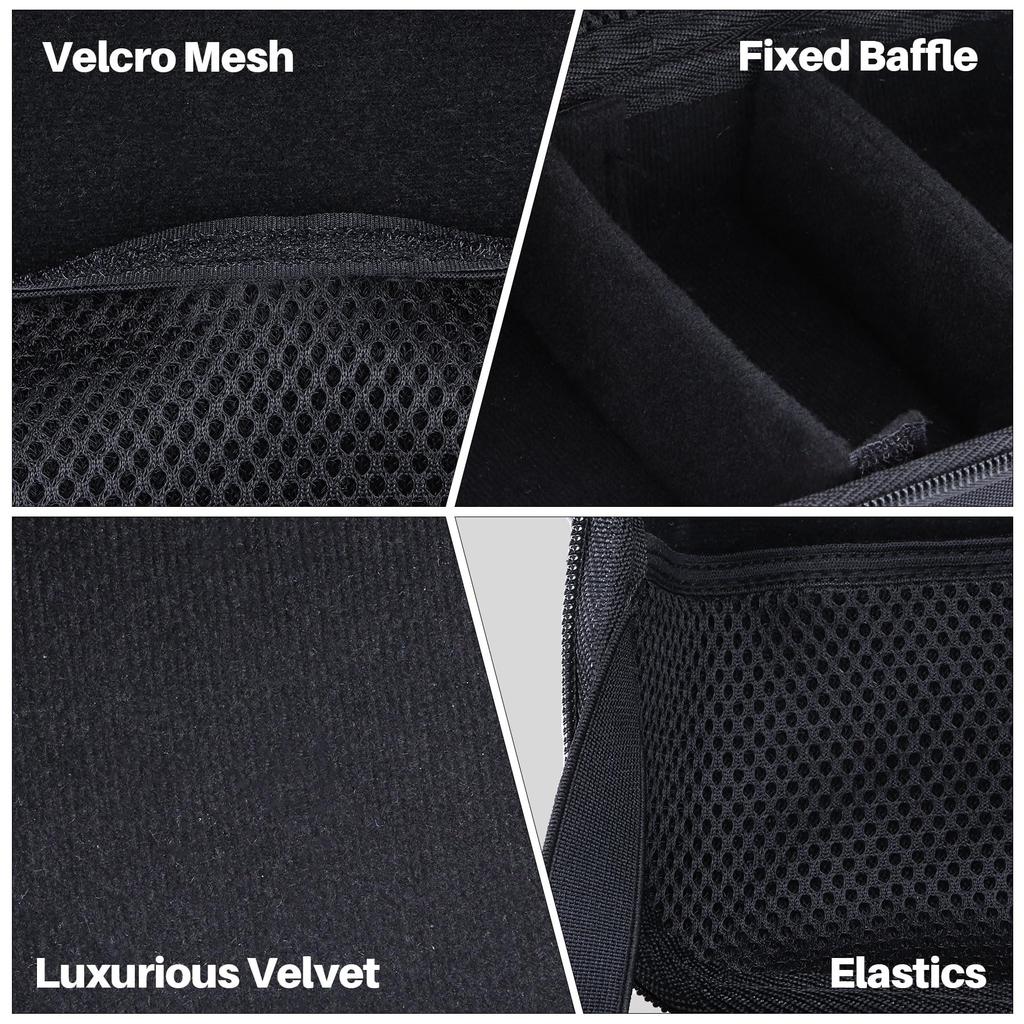 Lebakort Storage Case Compatible with Canon EOS 5D Mark R6 Mark Kiss and Kiss X9i Digital SLR Camera Body and Lens Kit 90D, IV, II, R5, R50, R7, R8,