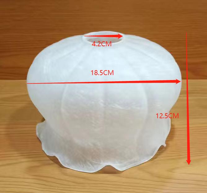 E27 Glass Lamp Currency Vintage Cover Lamp Shade Replacement Glass Lampshades for Desk Lamp Table Lights Bedroom Study Room