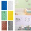 Anti-collision 3D Wall Stickers Rectangular Wallpaper for Kids Bedroom Decoration