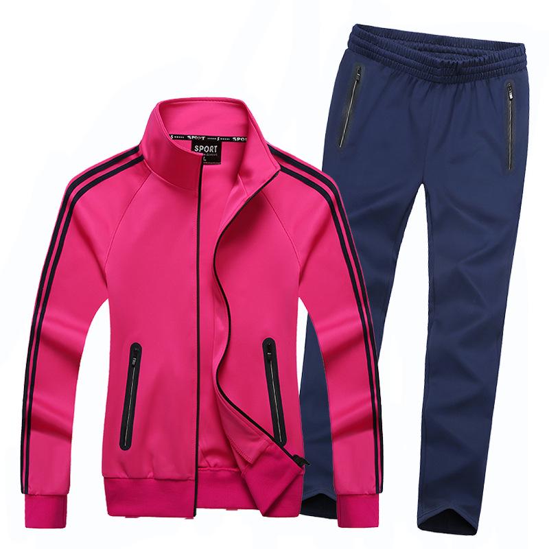 Spring Sports Suit Spring And Autumn Sportswear Women 'S Two -Piece Set