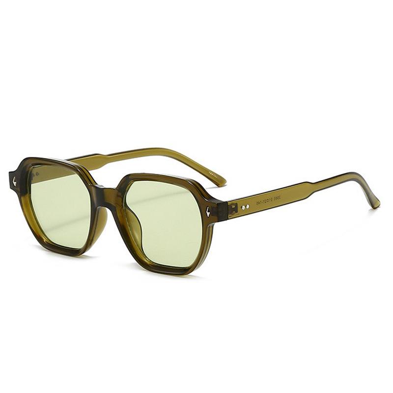 Ретро квадратные солнцезащитные очки с шипами: Высококлассный европейский и американский уличный стиль для мужчин и женщин