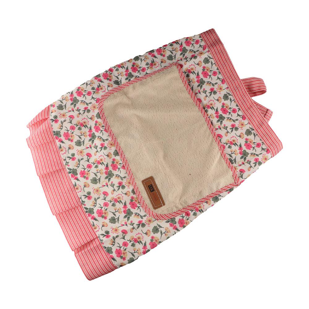 Корейский стиль цветочный фартук на талии из полиэстера кулинарный фартук для домашнего использования полуфартук для женщин