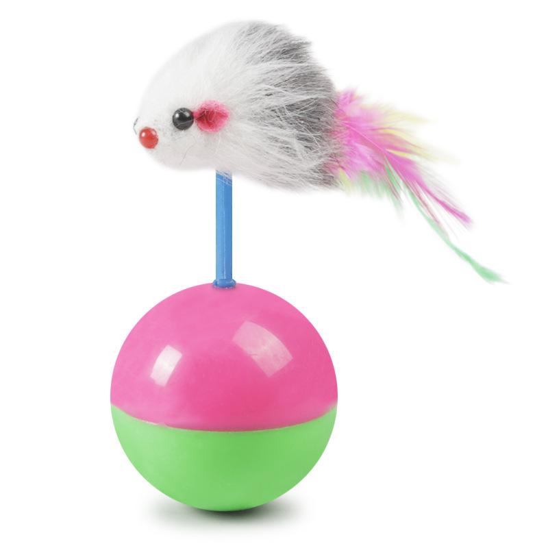 Игрушка для домашних животных Мышь-неваляшка Кошка Самоудовлетворение Интерактивная игрушка для кошек