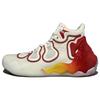 Star Series Star Mountain Shock Absorbing Non-Slip Wear-Resistant Lightweight Mid-Top Basketball Shoes Men Sneaker White Red 112121818A-5