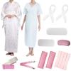 TOuWA Kimono Dressing and Use Kimono Front and Back Dressing Waist Velcro Collar and Obi for Perfect for Bridal and Tea Ceremonies 15-Piece Set,