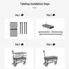 Mobigarden NX22671015 Foldable Table Board for Camping Cart