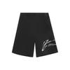 Li Ning Коллекция спортивной моды Повседневные шорты Мужские Черные AKSS981-1