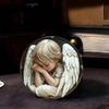 1 шт. Винтажная металлическая табличка с художественным дизайном Ручная работа Логотип Ангела Настенный декор Для бара Дома