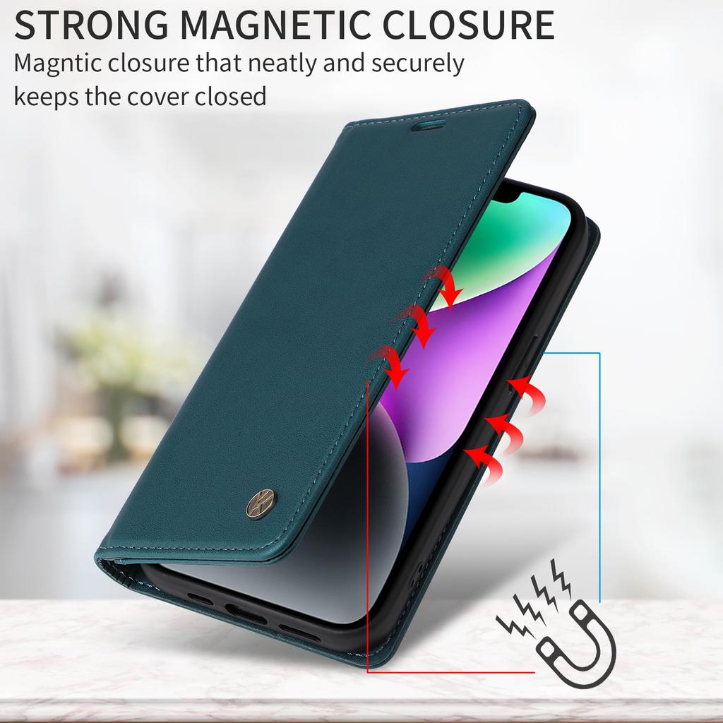 For Vivo Y39 5G Phone Cases YIKATU Magnetic Closure PU Leather Mobile Cover
