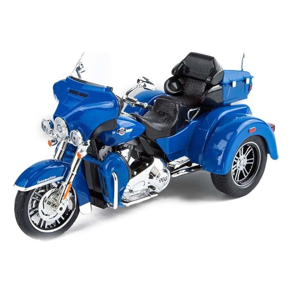 Моделирование 1/9 сплава Harley Davidson Tricycle Модель мотоцикла Украшение