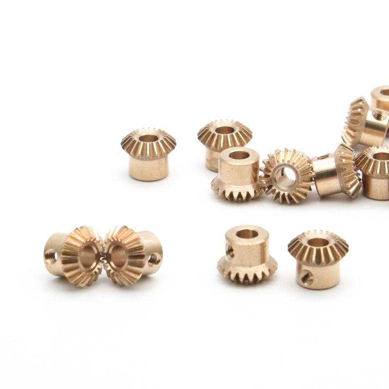 1:1 Equal Diameter Cone Straight Bevel Gear 0.4 Module 12-25 Teeth Precision Mechanical Part for Industrial Applications