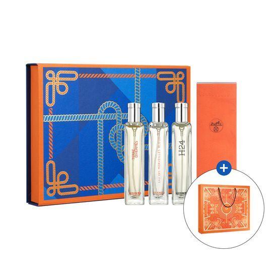 Hermes Amenity Travel Special Set of 7 Items (hair/body/perfume)