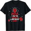 Womens Ladybug Clothes Crazy Ladybug Lady Quote Ladybug T-Shirt