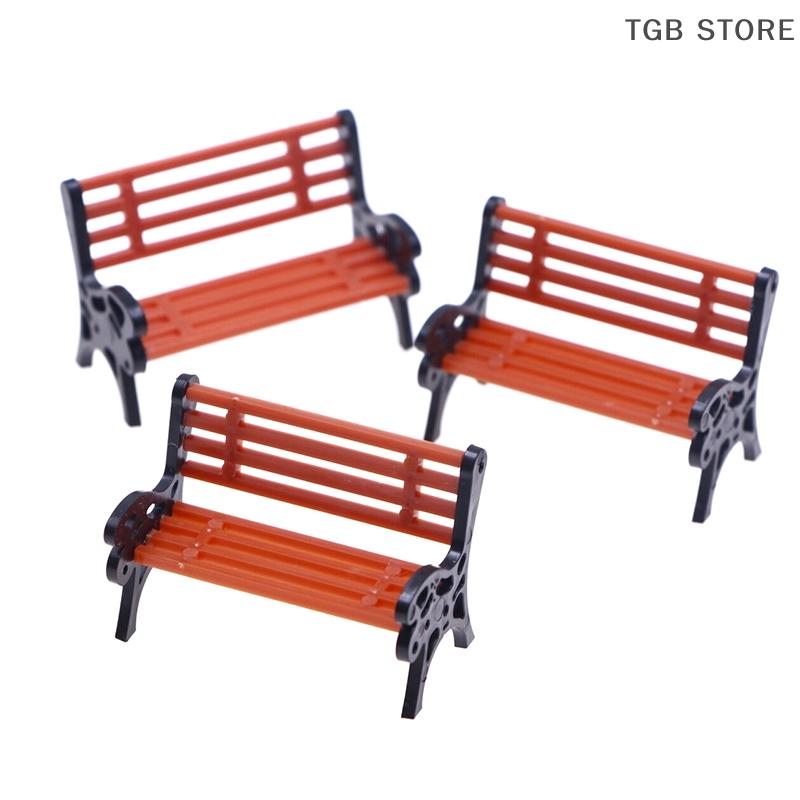 1 шт. Кукольный домик Мини Деревянные Украшения Скамейки Реквизит Кукольный домик Мультяшные Скамейки Украшения