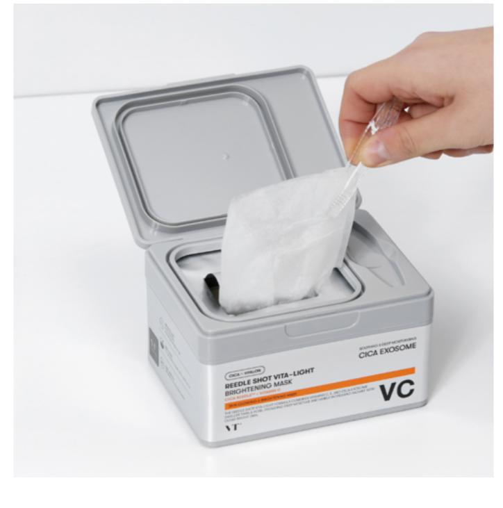 VT Cosmetic Reedle Shot Vita Light Brightening Mask Pack – 30 Sheets