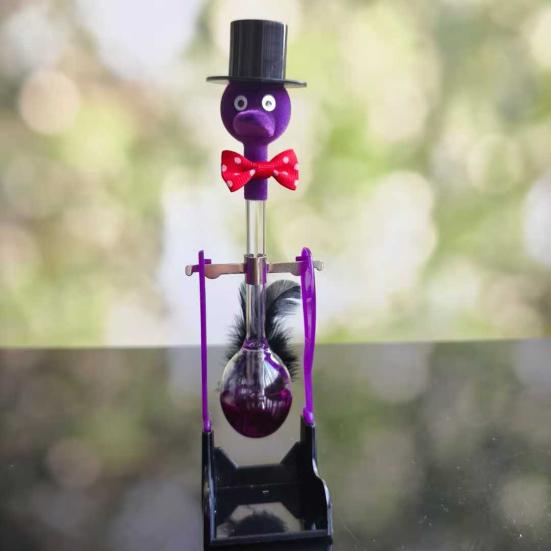 Орнамент «Пьющая птица» со стеклянной трубкой Детская физика Наука Обучение Качающаяся пьющая птица Декорация STEM Образовательная игрушка