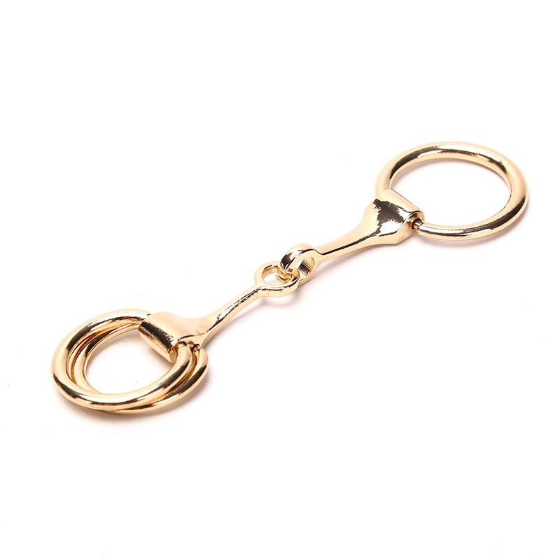 Silk Scarf Clip Dual-use High-grade Small Square Scarf Buckle Horsebit Buckle Vintage Trendy Charm Shawls Brooches