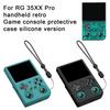 Game Console Protective Case for ANBERNIC RG 35XX Pro Shockproof Handheld Game Machine Protector Silicone Cover Skin Shell Game Accessories